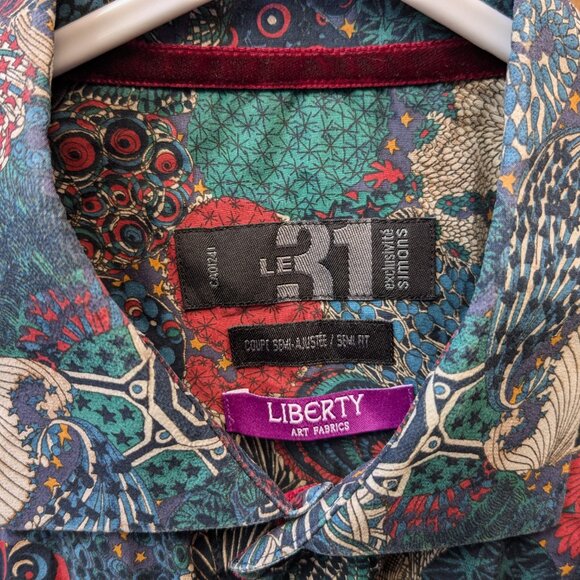 Simons le 31 Liberty Art Fabrics dress shirt - Picture 2 of 6